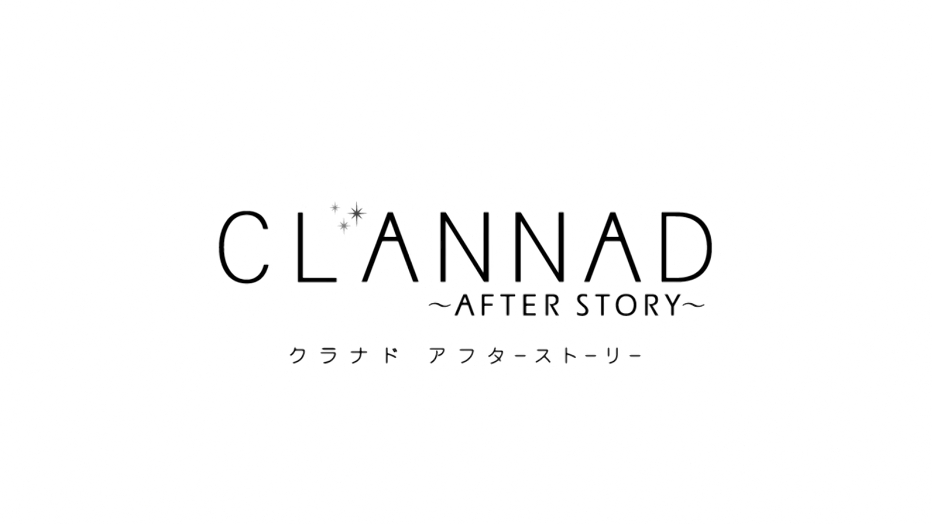 Clannad ~After Story~ (Blu-Ray) Announcement